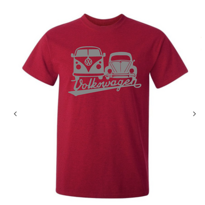 Volkswagen Bus and Beetle - Graphic T-Shirt - Mister Snarky's