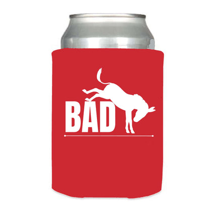 Bad A$$ - Can Cooler Koozie - Black, Red, Blue, or Camo