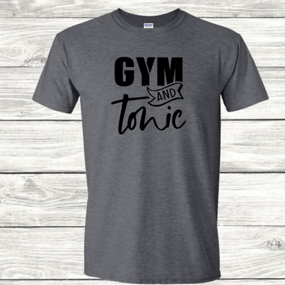 Gym and Tonic - Graphic T-Shirt - Mister Snarky's