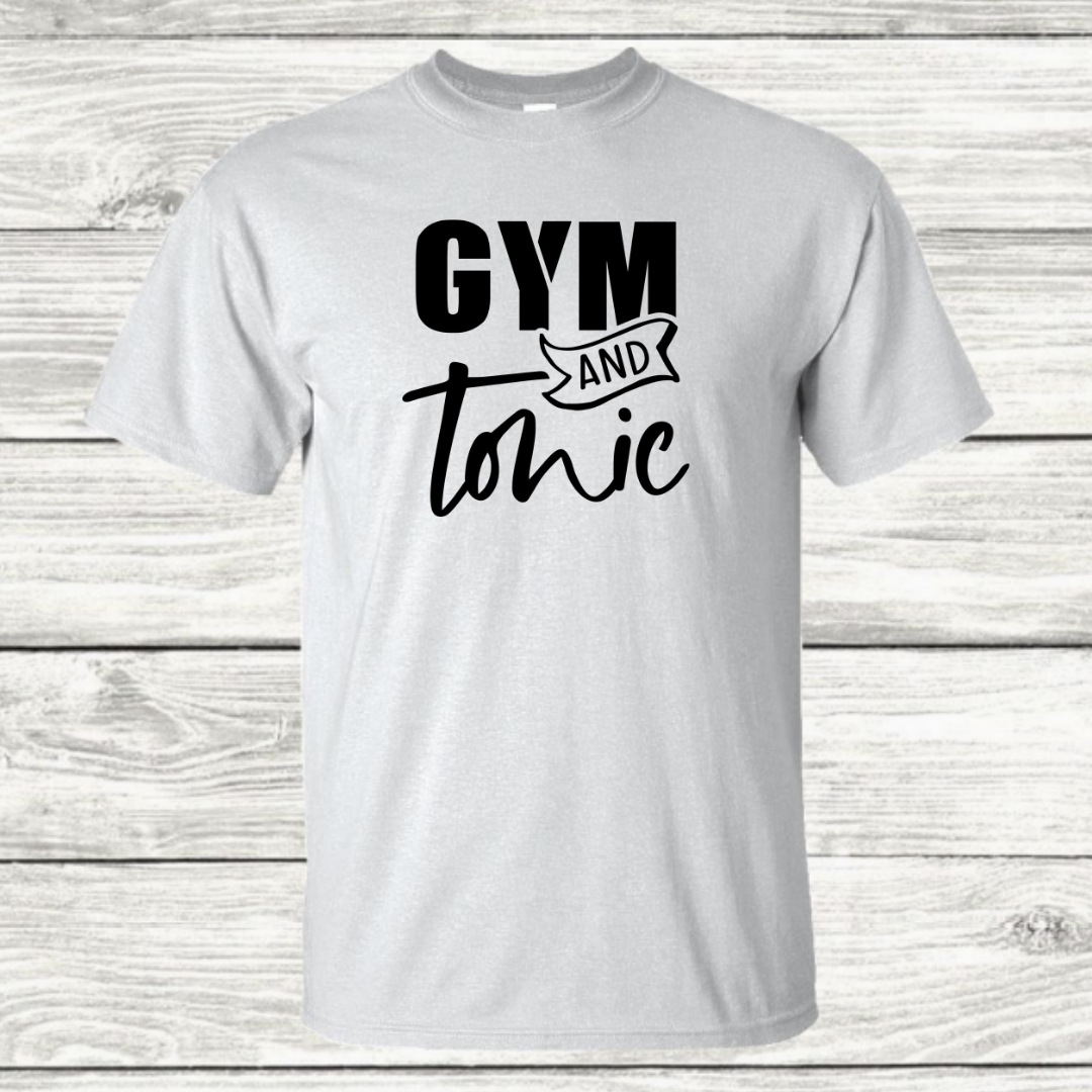 Gym and Tonic - Graphic T-Shirt - Mister Snarky's