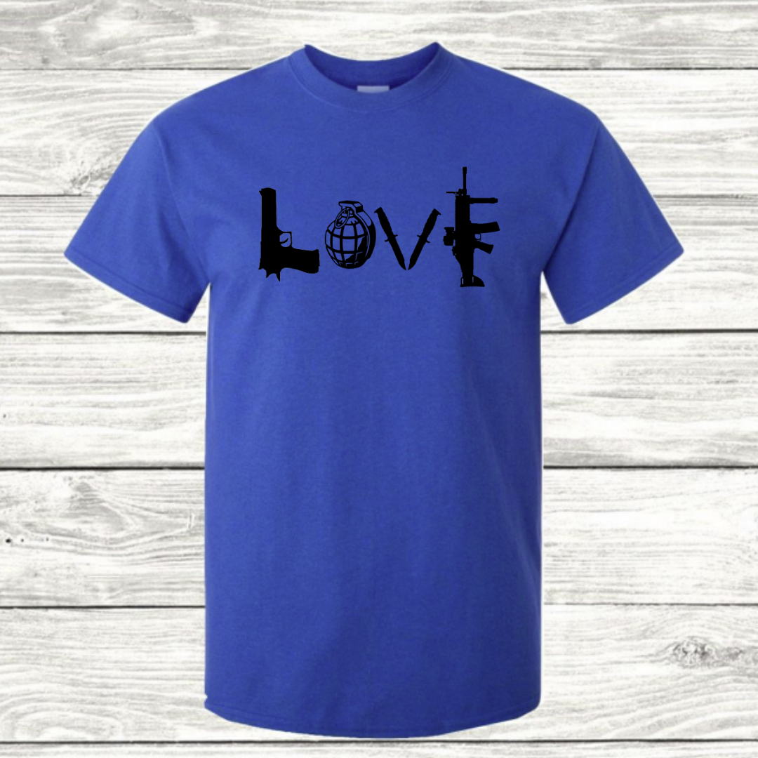 Love Weapons - T-Shirt - Mister Snarky's