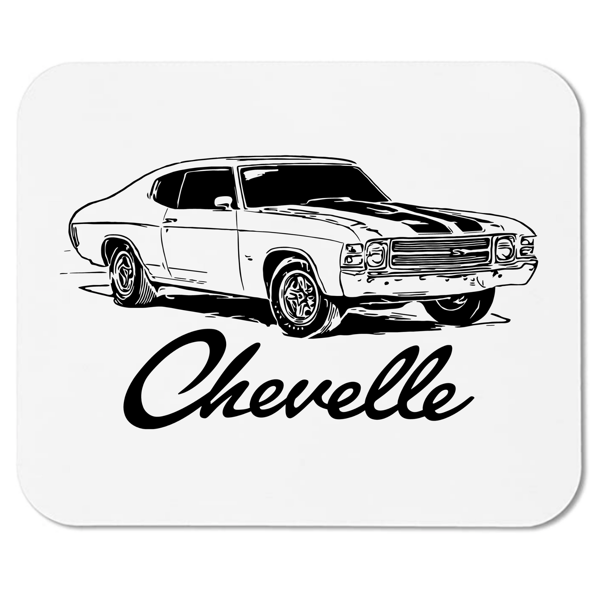Classic Chevy Chevelle - Mouse Pad - 2 Sizes! - Mister Snarky's