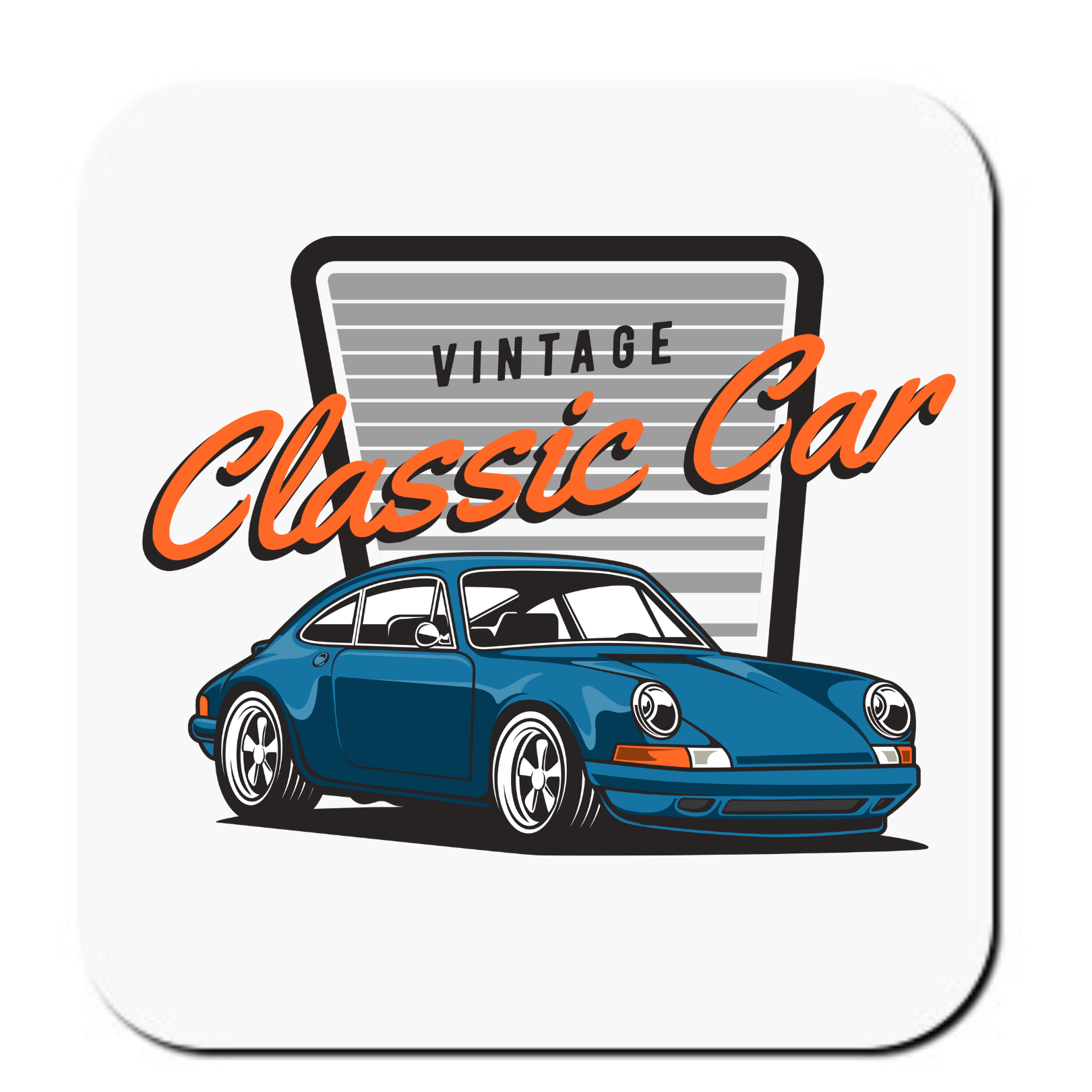 Ride the Classics 911 - Set of 4 Coasters - Mister Snarky's