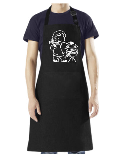 BBQ Apron - Great Gift - Commercial Grade - Mister Snarky's