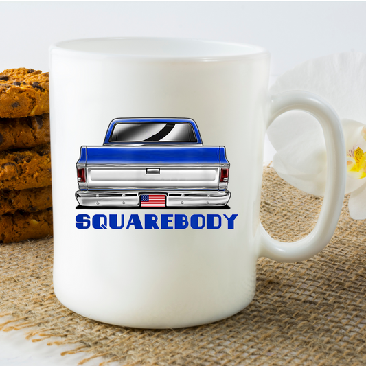 Squarebody Chevy Pickup - 11oz. Mug - Mister Snarky's