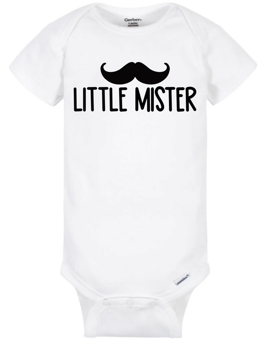 Little Mister - Onesie - Mister Snarky's