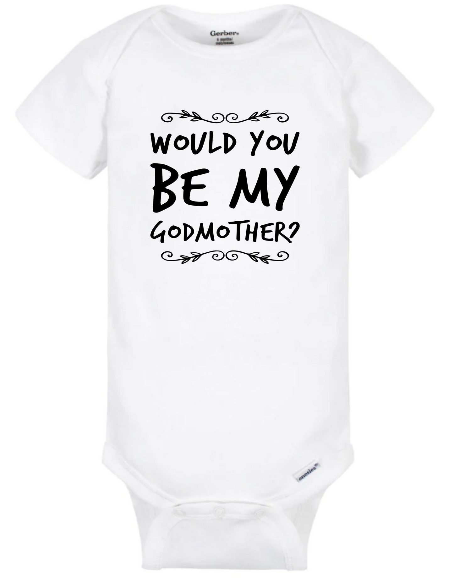 Would You Be My Godmother? - Onesie - Mister Snarky's