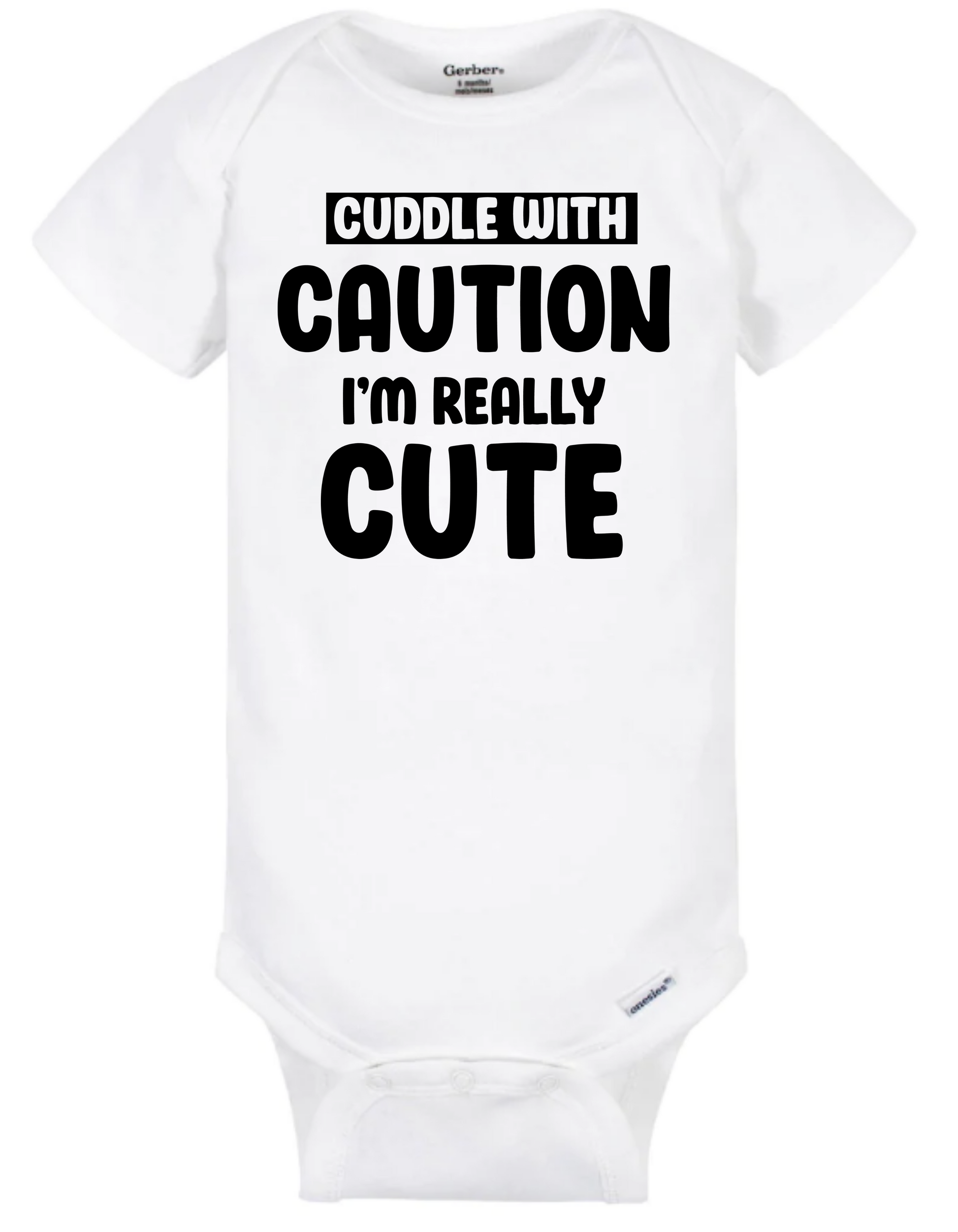 Cuddle with Caution - Onesie - Mister Snarky's