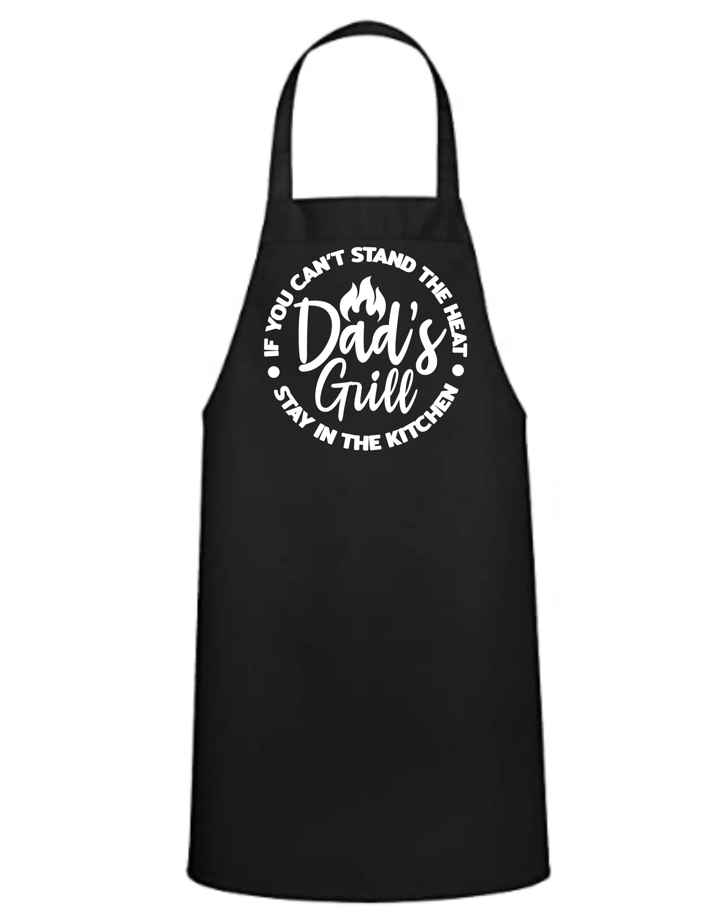 Dad's Grill Apron - Great Gift - Commercial Grade - Mister Snarky's