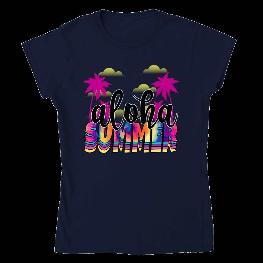 Aloha Summer Women's T-shirt - Mister Snarky's