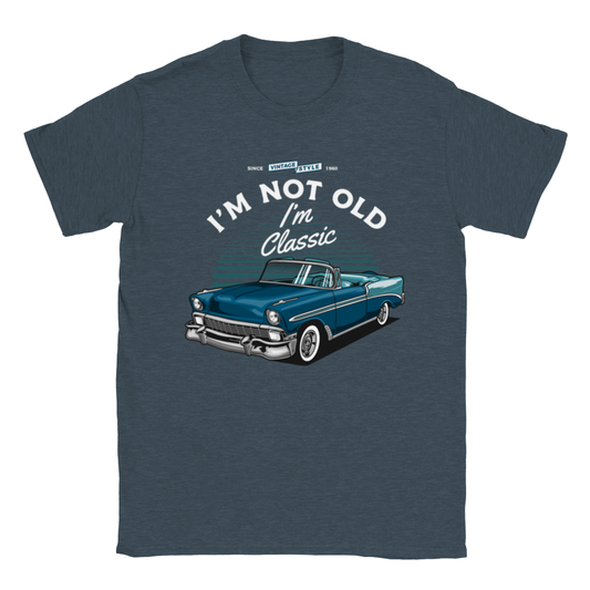 Classic 56 Chevy Convertible T-shirt - Mister Snarky's