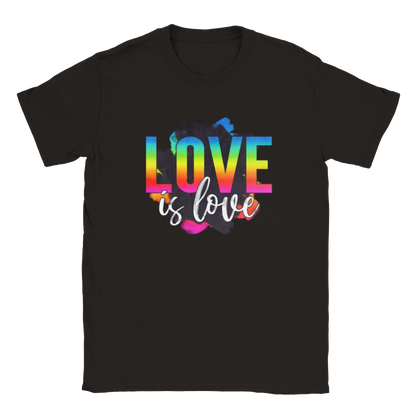 Love is Love - Classic Unisex Crewneck T-shirt - Mister Snarky's