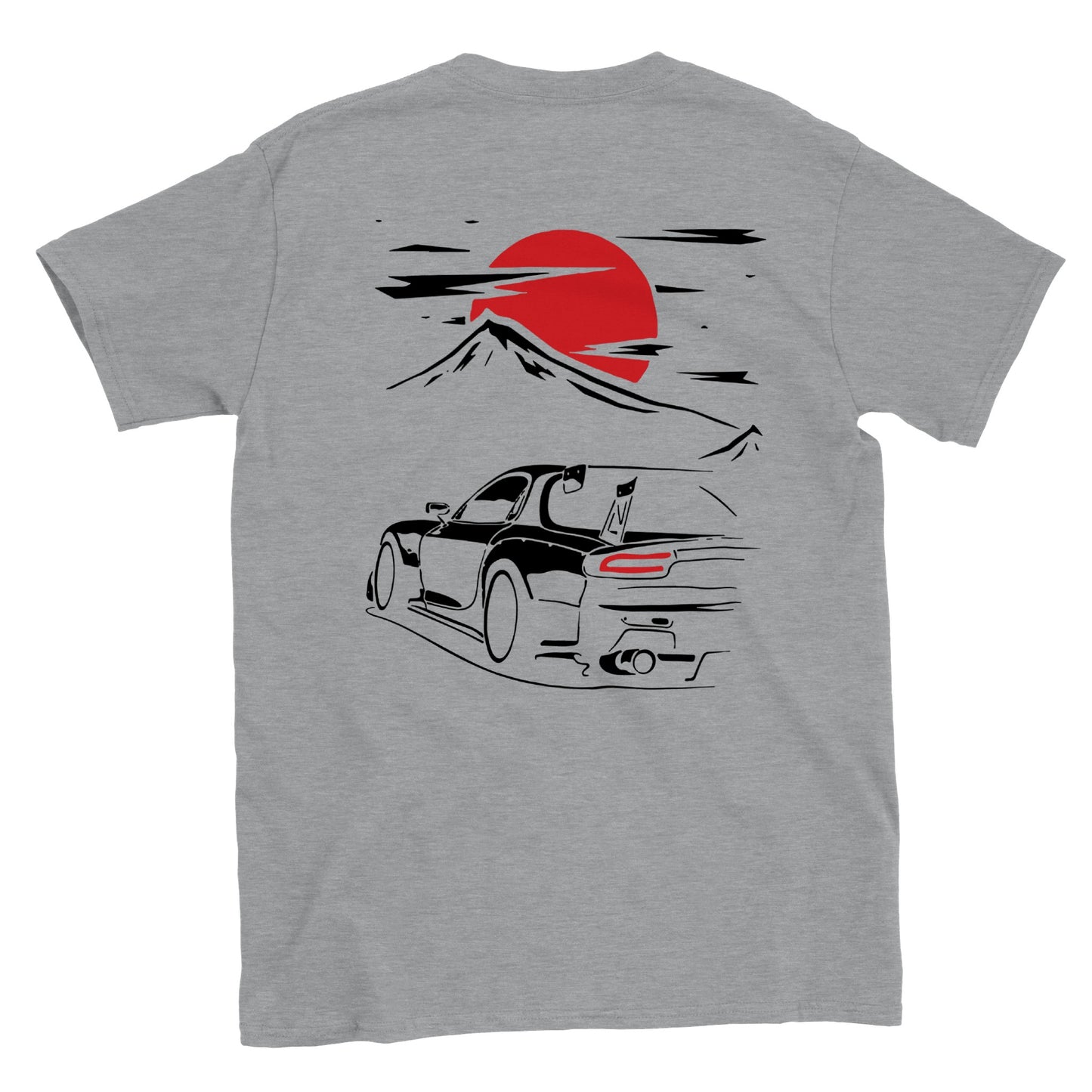 JDM - Japanese Sports Car - Classic Unisex Crewneck T-shirt - Mister Snarky's