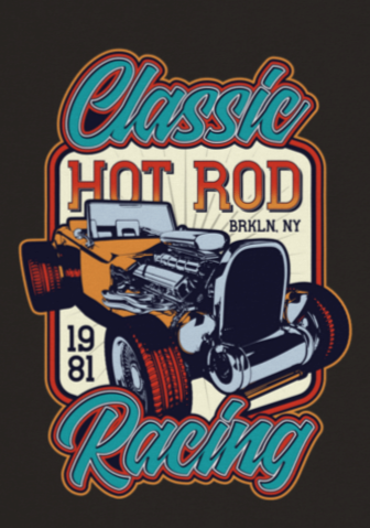 Classic Hot Rod Racing T-Shirt - Mister Snarky's