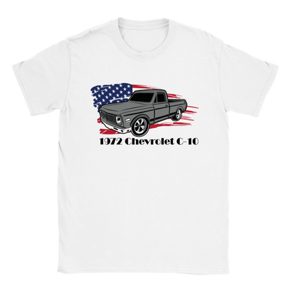 Classic 1972 Chevy C-10 - Unisex Crewneck T-shirt - Mister Snarky's