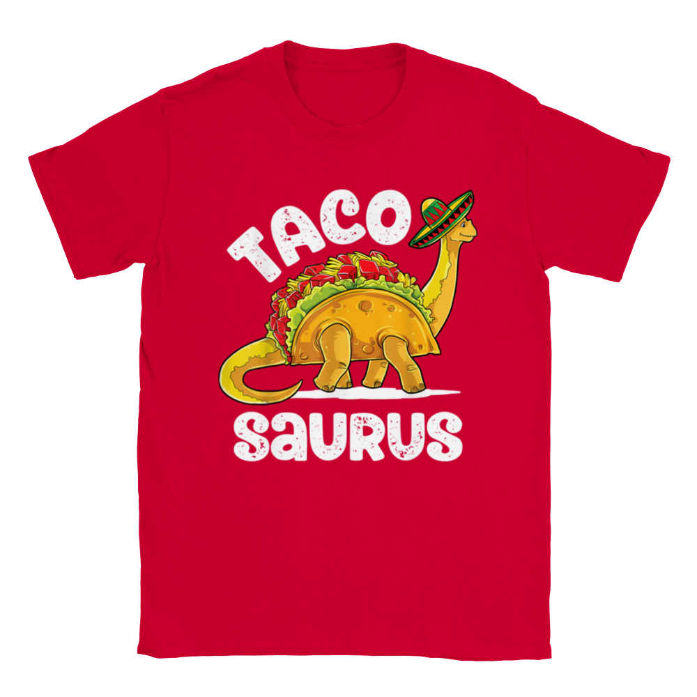Taco Saurus Unisex Crewneck T-shirt - Mister Snarky's