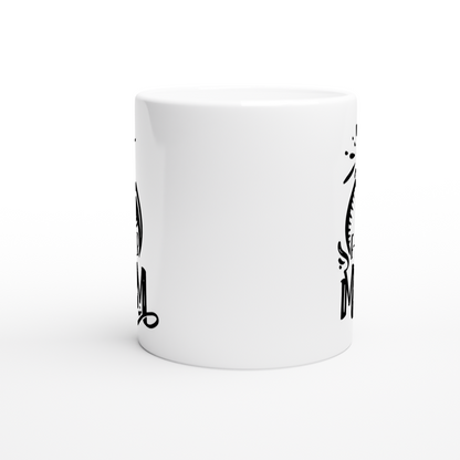 F-Bomb Mom - White 11oz Ceramic Mug - Mister Snarky's