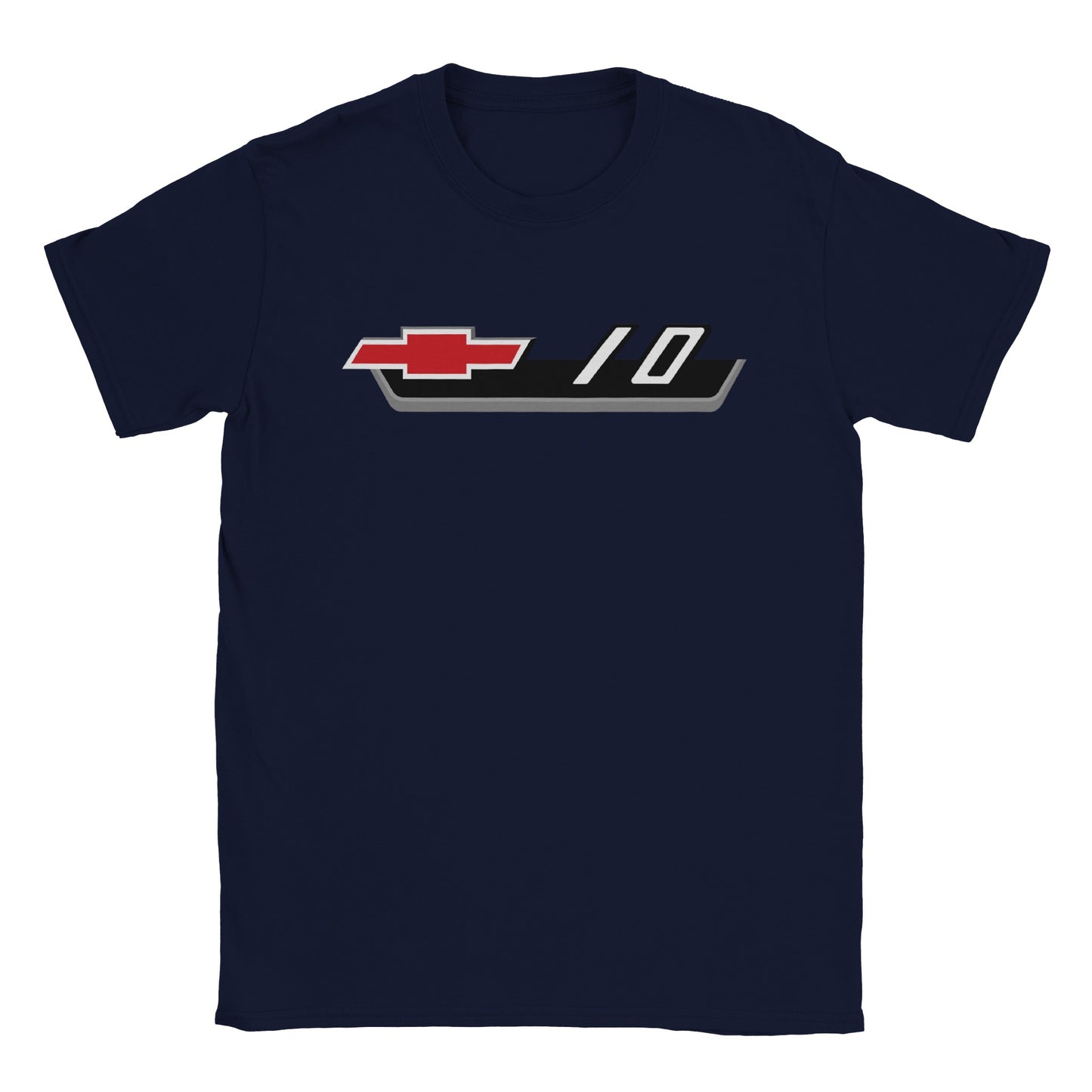Chevy C10 Emblem - Classic Unisex Crewneck T-shirt - Mister Snarky's