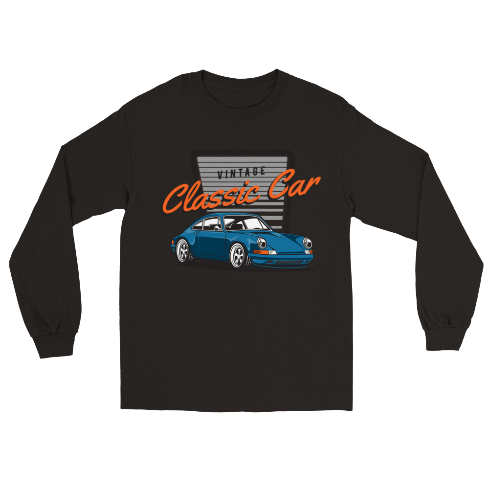 Vintage Classic Car 911 Long sleeve T-shirt - Mister Snarky's