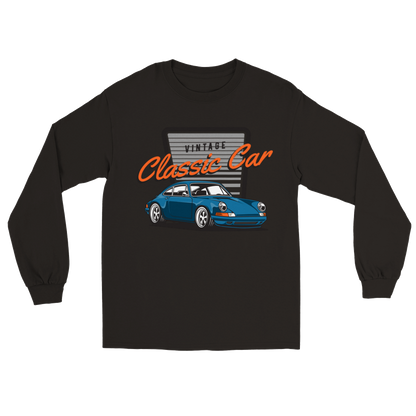 Vintage Classic Car 911 Unisex Long sleeve T-shirt - Mister Snarky's