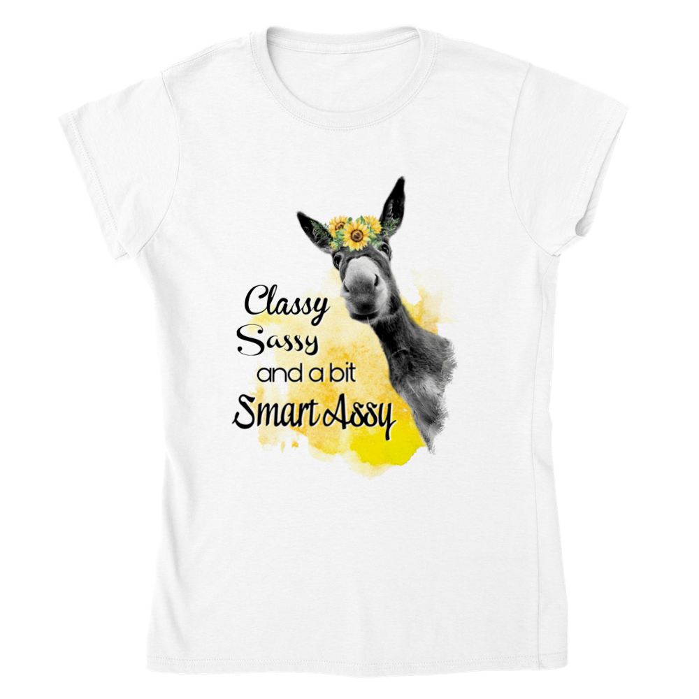 Classy, Sassy, and a bit Smart Assy Women's T-shirt - Mister Snarky's
