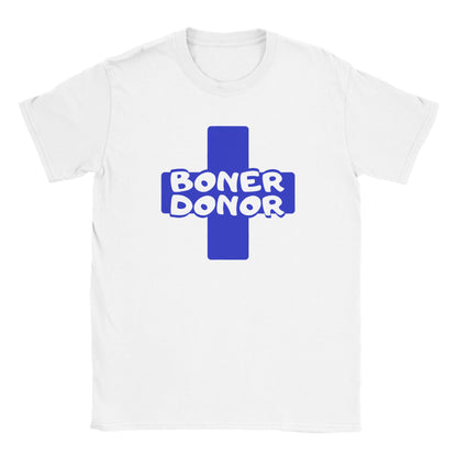 Boner Donor - Classic Unisex Crewneck T-shirt - Mister Snarky's