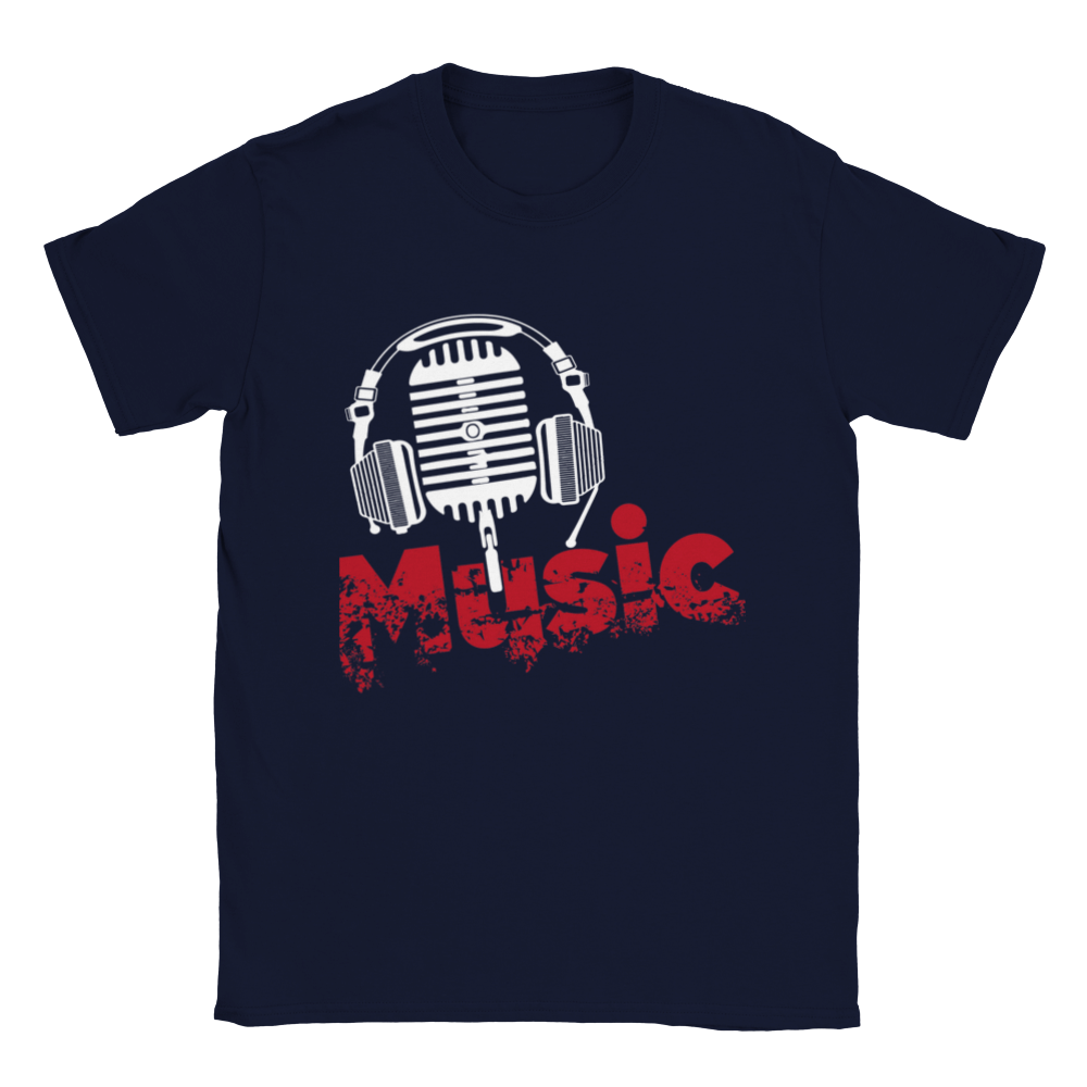 Music - Unisex Crewneck T-shirt - Mister Snarky's