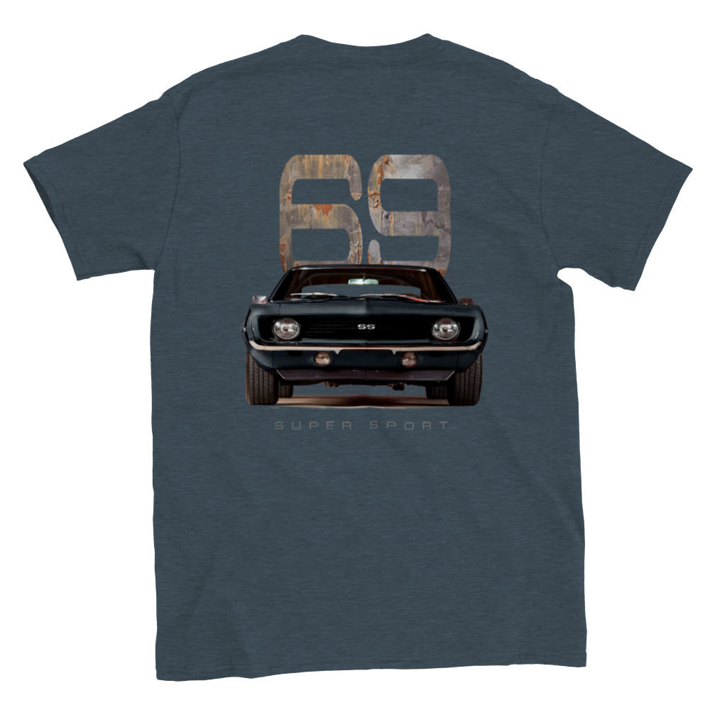 Classic 69 Camaro Super Sport T-shirt - Mister Snarky's