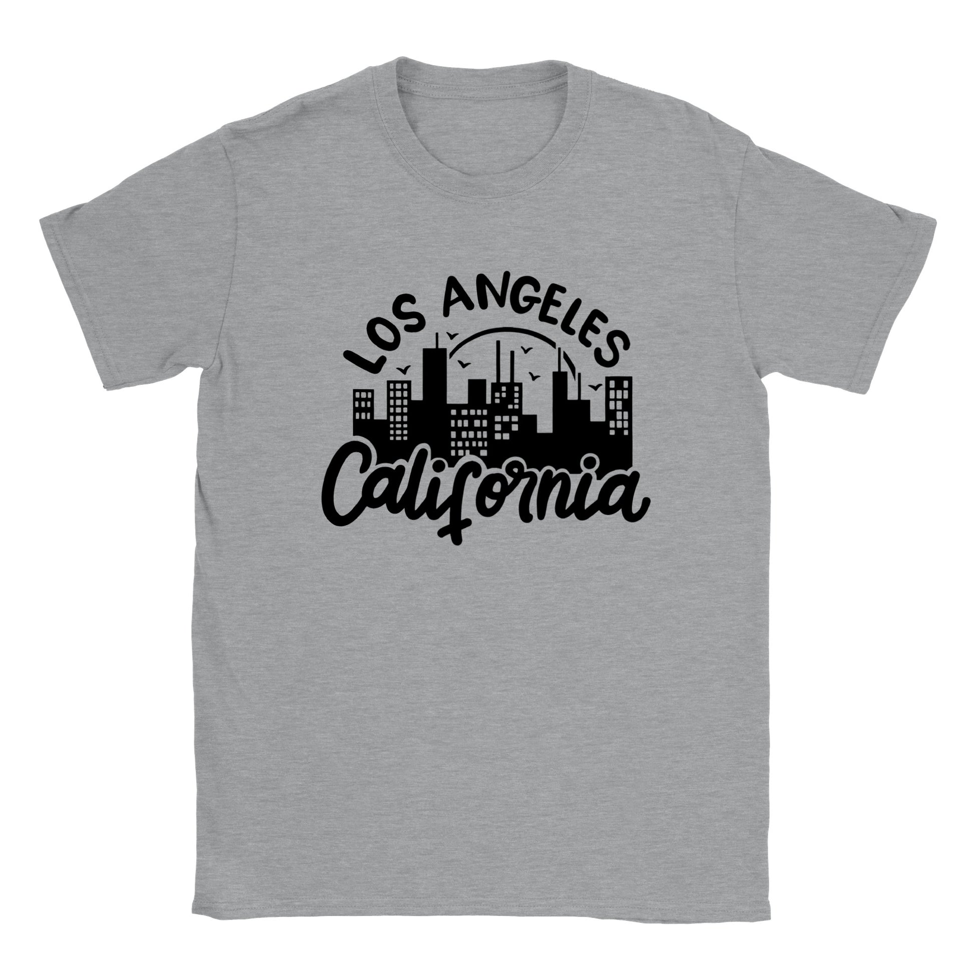Los Angeles California - Classic Unisex Crewneck T-shirt - Mister Snarky's