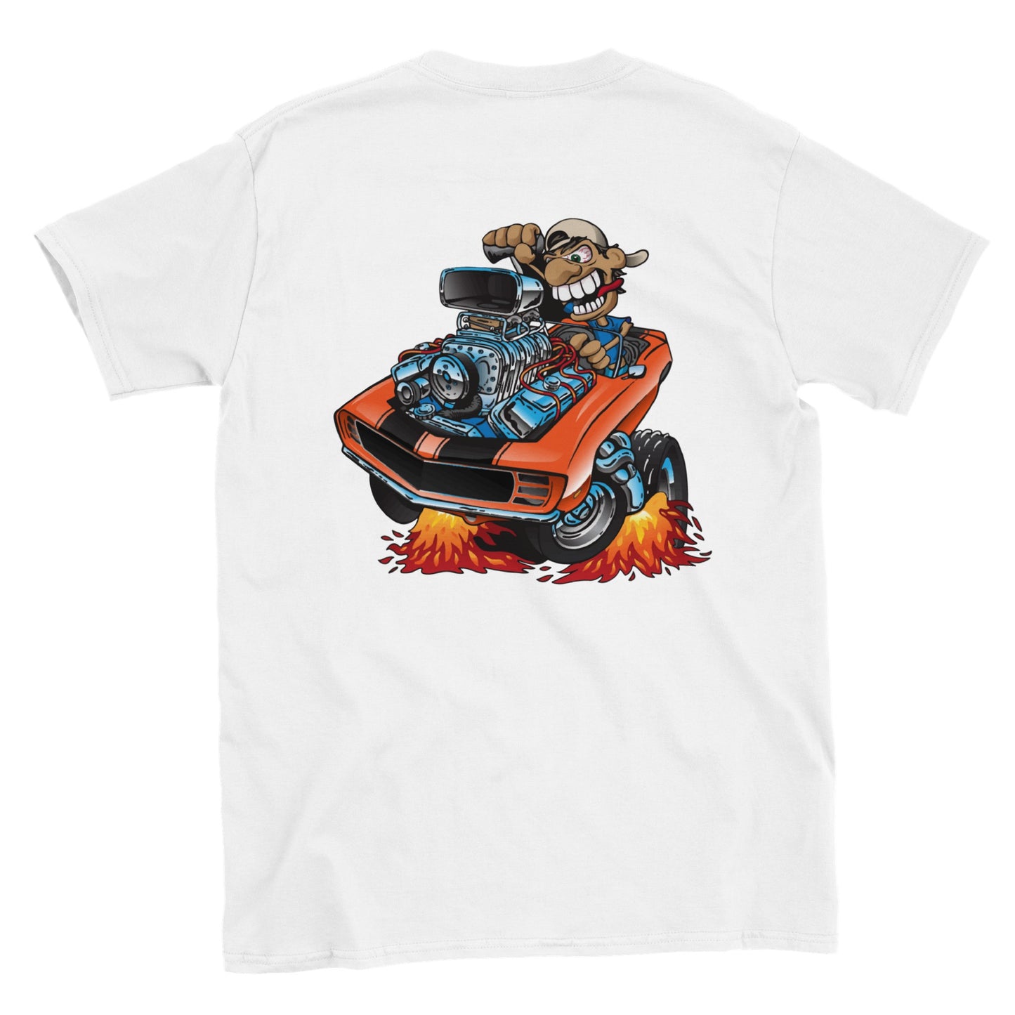 Cartoon Hot Rod - 69 Camaro - Crewneck T-shirt - Mister Snarky's