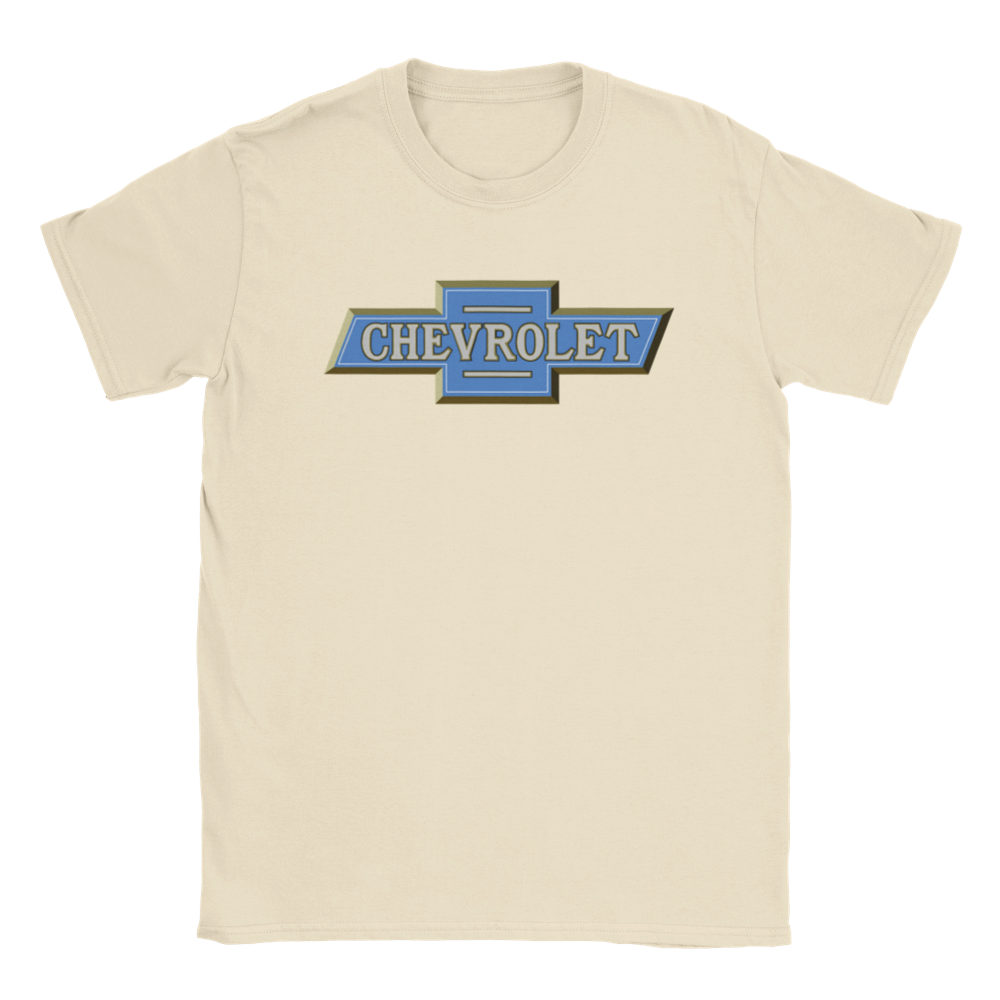 Old Style Chevrolet Logo - Classic Unisex Crewneck T-shirt - Mister Snarky's