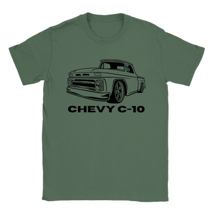 Classic Chevy  C-10 Pickup  T-shirt - Mister Snarky's