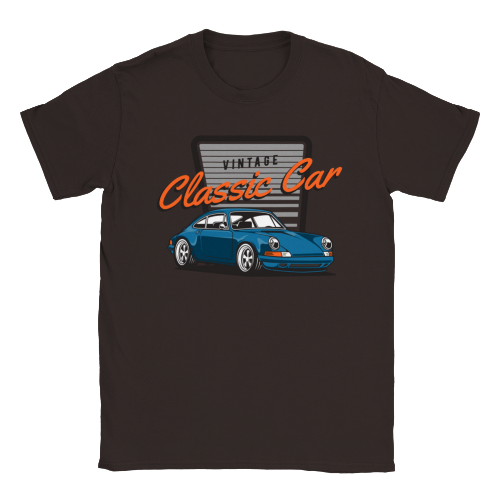 Vintage Classic Car 911 Unisex Crewneck T-shirt - Mister Snarky's