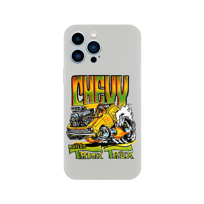 Chevy Builds Trick Trux - Flexi case Apple or Samsung - Mister Snarky's