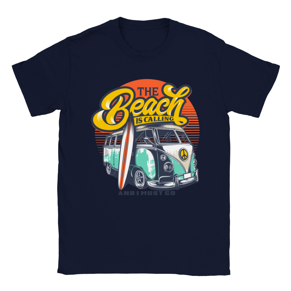 The Beach is Calling -  Unisex Crewneck T-shirt - Mister Snarky's