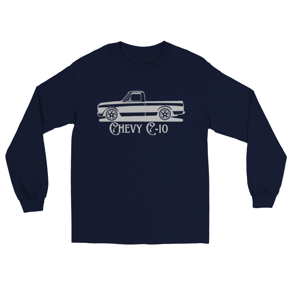 Chevy C-10 - Classic Unisex Long Sleeve T-shirt - Mister Snarky's