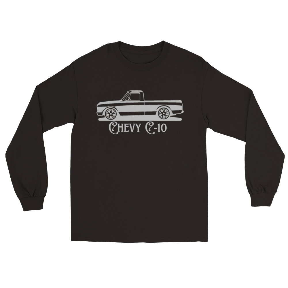 Chevy C-10 - Classic Unisex Long Sleeve T-shirt - Mister Snarky's