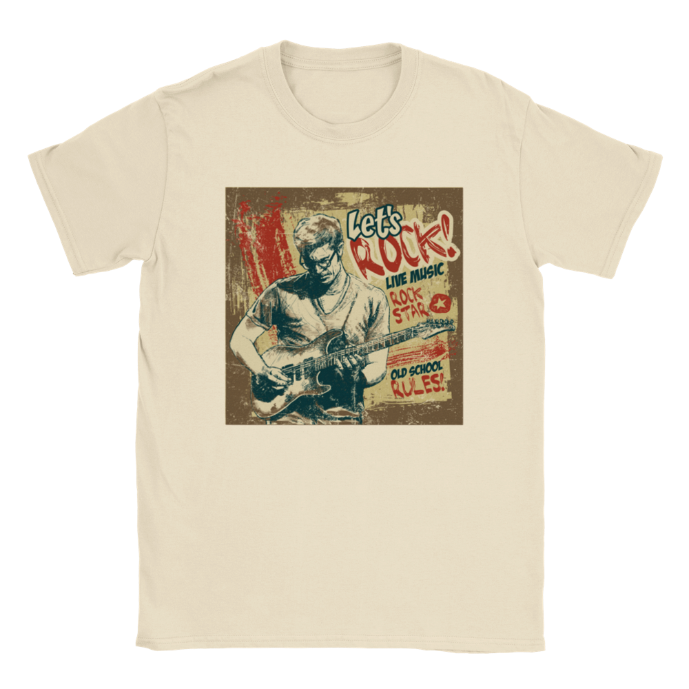 Let's Rock - Unisex Crewneck T-shirt - Mister Snarky's