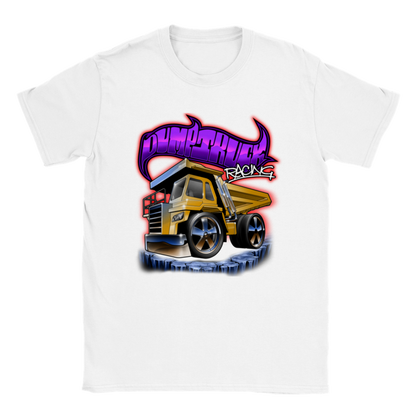 Dump Truck Racing - Unisex Crewneck T-shirt - Mister Snarky's