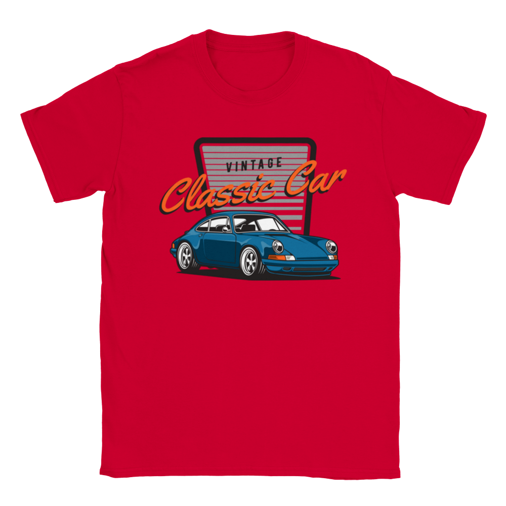 Vintage Classic Car 911 Unisex Crewneck T-shirt - Mister Snarky's