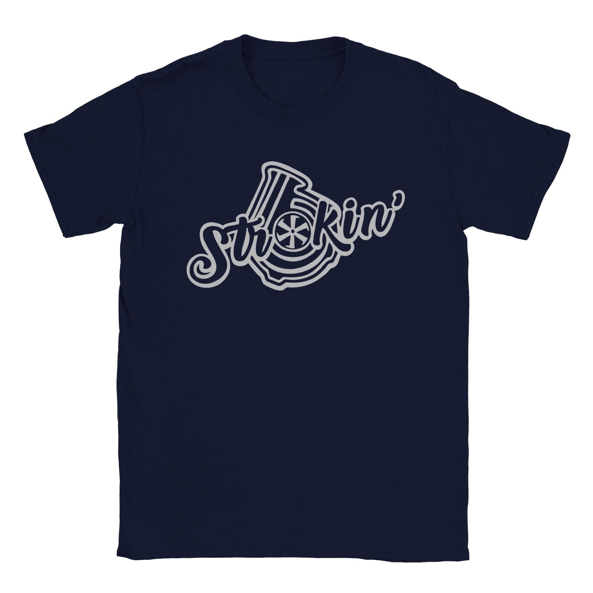 Strokin' - Classic Unisex Crewneck T-shirt - Mister Snarky's