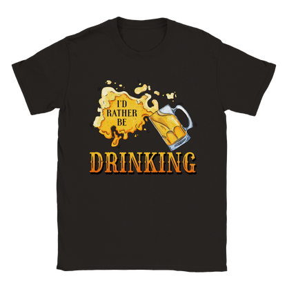 I'd Rather Be Drinking -  Unisex Crewneck T-shirt - Mister Snarky's