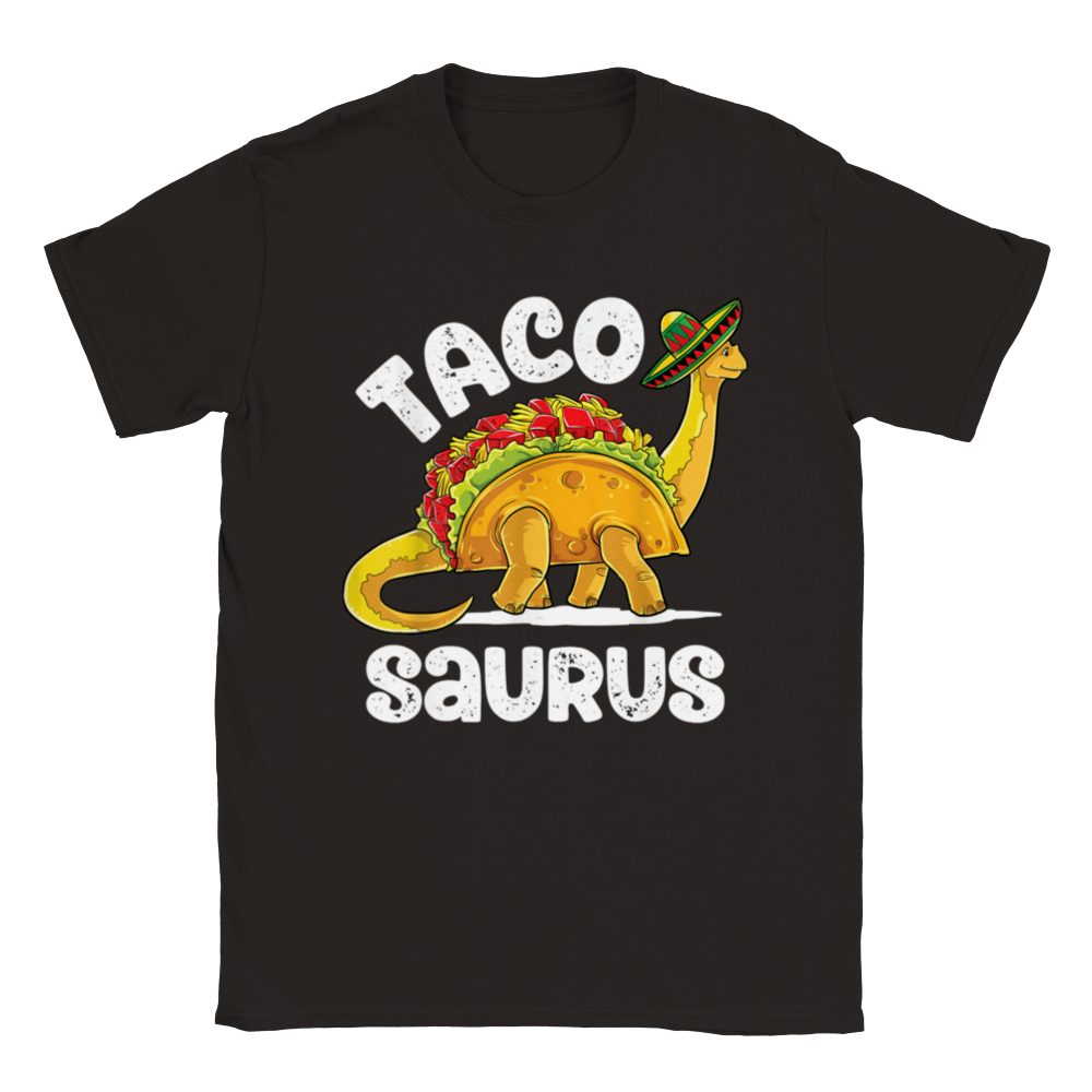 Taco Saurus Unisex Crewneck T-shirt - Mister Snarky's