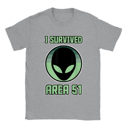 I Survived Area 51 - Unisex Crewneck T-shirt - Mister Snarky's