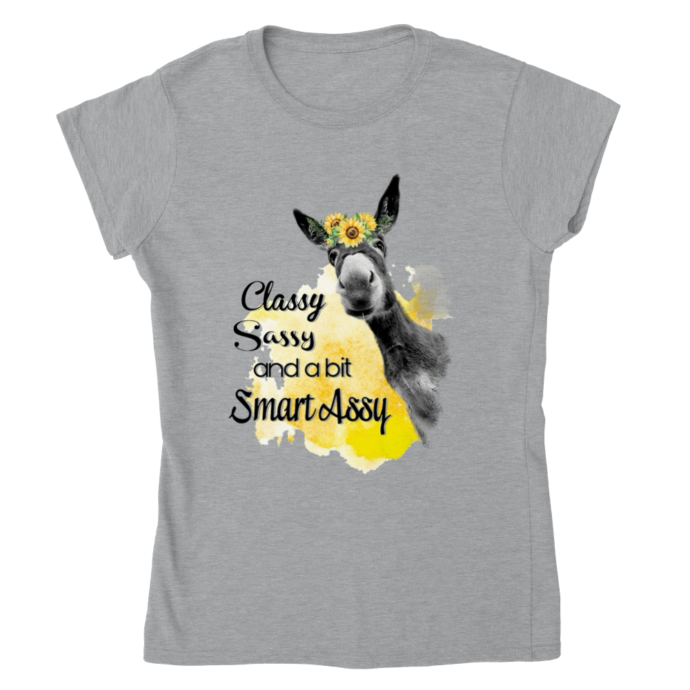 Classy, Sassy, and a bit Smart Assy Women's T-shirt - Mister Snarky's