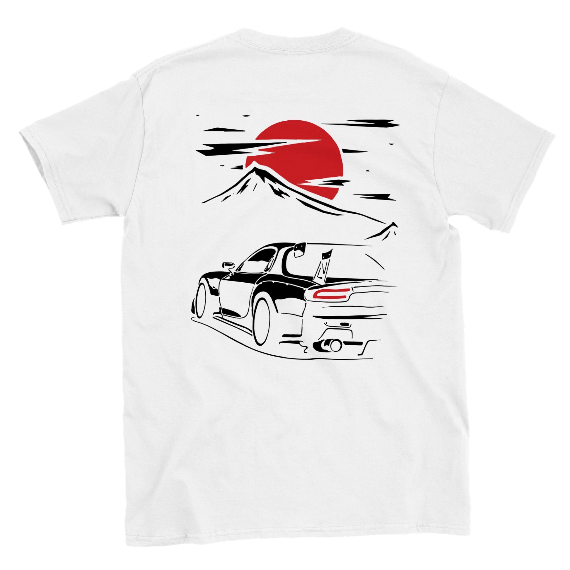 JDM - Japanese Sports Car - Classic Unisex Crewneck T-shirt - Mister Snarky's