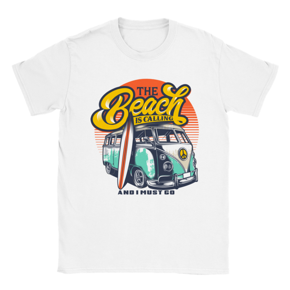 The Beach is Calling -  Unisex Crewneck T-shirt - Mister Snarky's