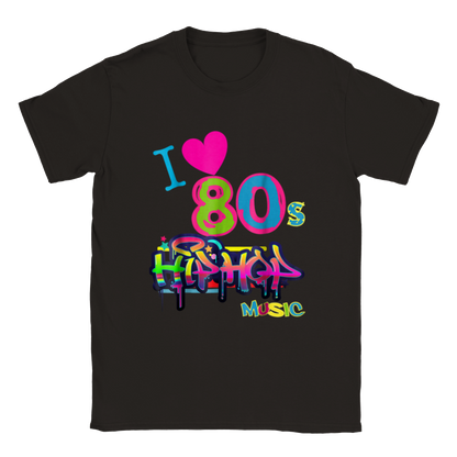 I Love 80s Hip Hop Music - Unisex Crewneck T-shirt - Mister Snarky's