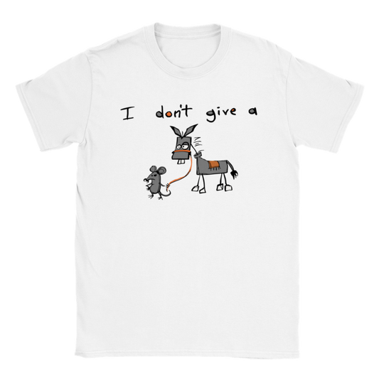 I Don't Give a Rat's Ass - Unisex Crewneck T-shirt - Mister Snarky's
