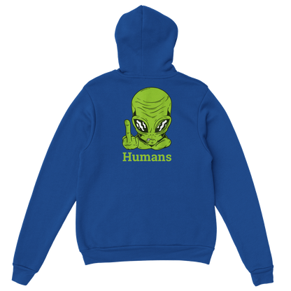 Flippin' Off the Humans - Classic Unisex Pullover Hoodie - Mister Snarky's
